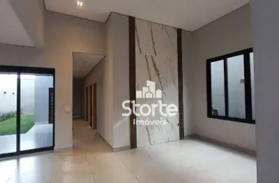 Casa com 3 dormitórios à venda, 150 m² por r$ 950.000,00 - nascente do vale  - uberlândia/mg