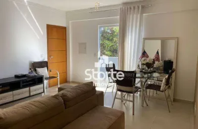 Apartamento com planejados de 3/4 à venda, 76m² por r$ 290.000 - tubalina - uberlândia/mg