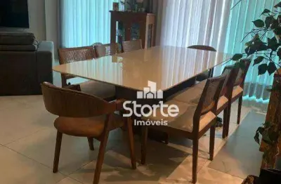 Apartamento alto padrão com 3 suítes bem localizado de 156m² por r$ 950.000 - santa maria - uberlândia/mg