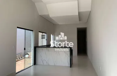 Casas novas com 3 dormitórios à venda, 85m² por r$ 455.000 - bem viver - uberlândia/mg