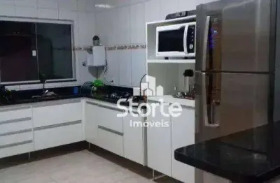Casa com 3 dormitórios à venda, 180 m² por r$ 450.000,00 - jardim holanda - uberlândia/mg