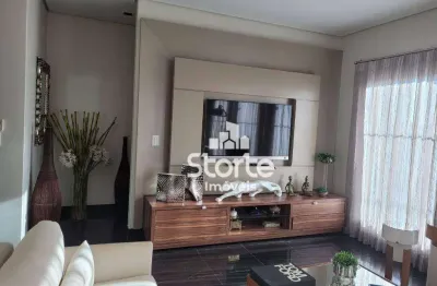 Casa de alto padrão com 4 suítes  à venda, 225m² por r$ 1.500.000 - jardim inconfidência - uberlândia/mg