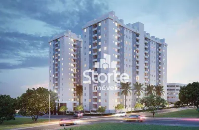 Apartamento com 2 dormitórios à venda, 55m² por r$ 240.000 - martins - uberlândia/mg