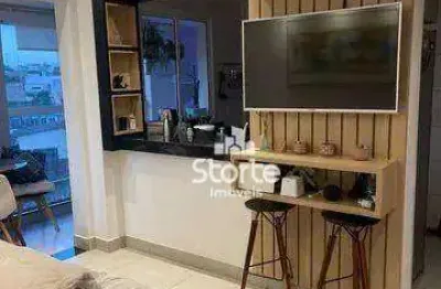Apartamento com 2 dormitórios à venda, 61 m² por r$ 355.000,00 - aclimação - uberlândia/mg