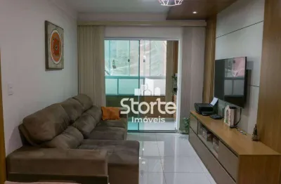 Apartamento com 2 dormitórios à venda, 77 m² por r$ 470.000,00 - jardim finotti - uberlândia/mg