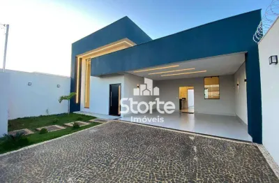 Casa com 3 dormitórios à venda, 160 m² por r$ 1.050.000,00 - novo mundo - uberlândia/mg