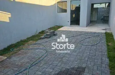 Casa nova com 3 dormitórios à venda, 79m² por r$ 330.000 - shopping park - uberlândia/mg