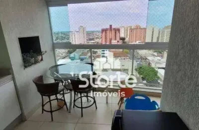 Apartamento com 3 dormitórios à venda, 110m² por r$ 850.000 - centro - uberlândia/mg