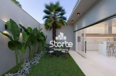 Casa com 3 dormitórios à venda, 150 m² por r$ 680.000,00 - jardim brasília - uberlândia/mg