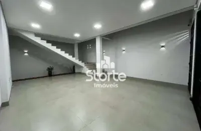 Casa estilo sobrado residencial/comercial com 3 dormitórios à venda, 438 m² por r$ 2.300.000 - nova uberlândia - uberlândia/mg