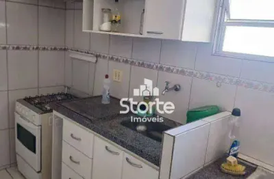 Apartamento com 2 dormitórios à venda, 46 m² por r$ 200.000,00 - brasil - uberlândia/mg