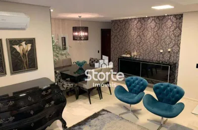 Apartamento alto padrão com 3 suíte à venda, 140 m² por r$ 870.000 - osvaldo rezende - uberlândia/mg