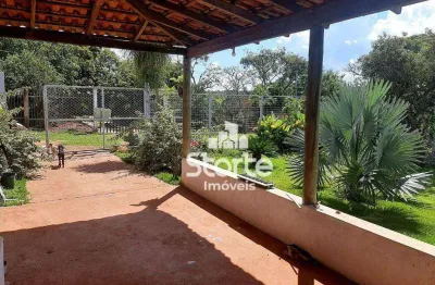 Chácara com 3 dormitórios à venda, 1000 m² por r$ 290.000,00 - chácara douradinho - uberlândia/mg