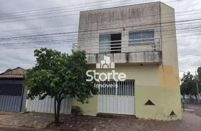 Imóvel de esquina sendo 02 casas + kitnet sobrado, 200 m² por r$ 500.000 - marta helena - uberlândia/mg