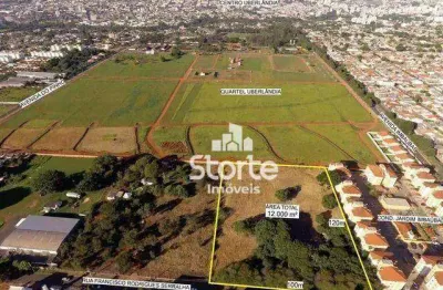 Área à venda, 12.000m² por r$ 13.200.000 - tubalina - uberlândia/mg