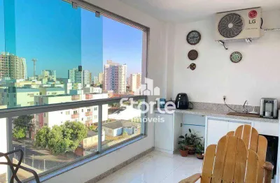 Apartamento com 4/4 à venda, 110m² por r$ 895.000 - jardim finotti - uberlândia/mg