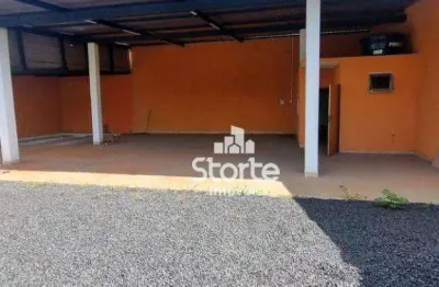 Galpão para alugar, 120 m² por r$ 4.000,00/mês - morada nova - uberlândia/mg