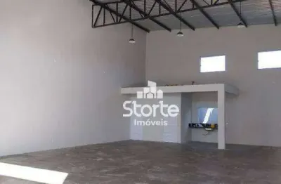 Galpão para alugar, 180 m² por r$ 6.500,00/mês - jardim holanda - uberlândia/mg