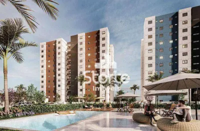 Apartamentos com 2/4 à venda, 56,9m² à 93,5m² sendo a partir de r$ 254.680 - grand ville - uberlândia/mg