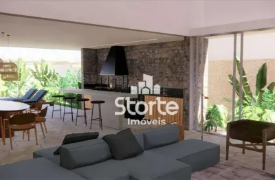 Sorado alto padrão com 4 suítes à venda, 367m² por r$ 4.200.000 - condomínio jardins gênova - uberlândia/mg