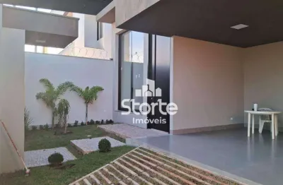 Casa alto padrão com 3 suítes à venda, 171,60m² por r$ 1.350.000 - praça alto umuarama - uberlândia/mg