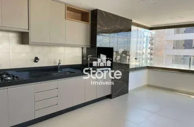 Apartamento alto padrão com marcenaria de primeira linha com 3 suítes, 171m² por r$ 1.480.000 - santa maria - uberlândia/mg