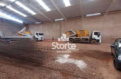 Galpão para alugar, 1300 m² por r$ 22.000,00/mês - distrito industrial - uberlândia/mg