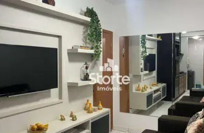 Apartamento todo planejado com 2/4 à venda, 53m² por r$ 250.000 - jardim europa - uberlândia/mg