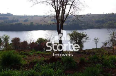 Rancho à beira da represa em condomínio fechado à venda por r$ 560.000 - condomínio lago verde - miranda - uberlândia/mg