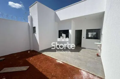 Casas com 3/4 à venda, 76m² por r$ 430.000 - verde vida (novo mundo) - uberlândia/mg