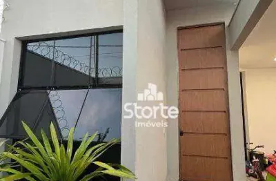 Linda casa com 4 dormitórios à venda, 170m² por r$ 980.000 - novo mundo - uberlândia/mg