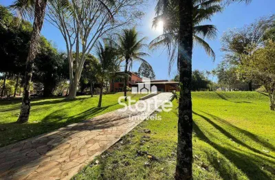 Belíssimo rancho na beira d'água à venda com 6.000m² por r$ 2.200.000 - miranda iv sentido tapuirama - uberlândia/mg