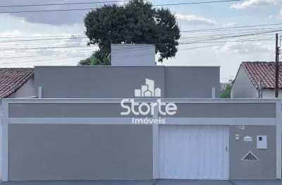 Casa com 3 dormitórios à venda, 80m² por r$ 390.000 - taiaman - uberlândia/mg