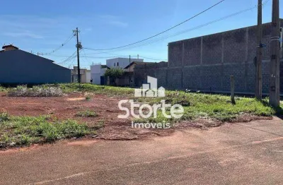 Terreno comercial de esquina à venda, 692,12m² por r$ 420.000 - jardim sucupira - uberlândia/mg
