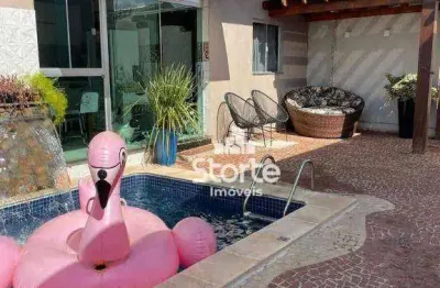 Casa com 4 dormitórios à venda, 154 m² por r$ 590.000,00 - taiaman - uberlândia/mg
