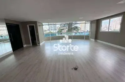Apartamento com 3 dormitórios para alugar, 170 m² por r$ 5.869,00/mês - osvaldo rezende - uberlândia/mg