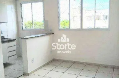 Apartamento com 2 dormitórios à venda, 46 m² por r$ 180.000,00 - shopping park - uberlândia/mg