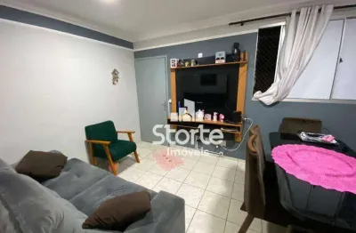 Apartamento com 3 dormitórios à venda, 60 m² por r$ 260.000,00 - brasil - uberlândia/mg
