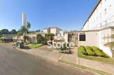 Apartamento térreo com 2 dormitórios à venda, 50 m² por r$ 160.000 - jardim holanda - uberlândia/mg
