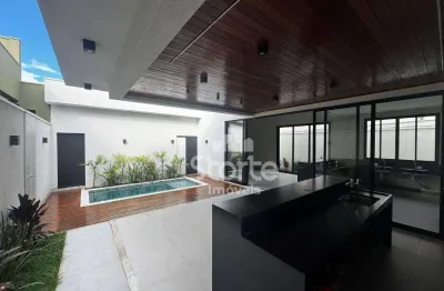 Casa alto padrão com 3 suítes à venda, 208m² por r$ 2.200.000 - condomínio splêndido - uberlândia/mg