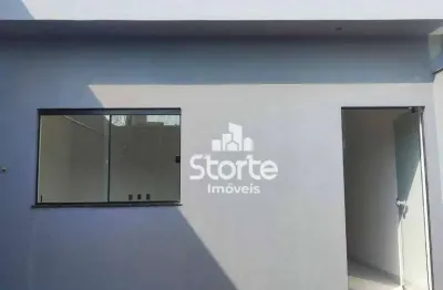 Casa com 2 dormitórios à venda, 60 m² por r$ 330.000,00 - new golden ville - uberlândia/mg