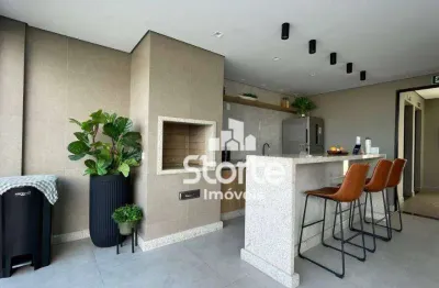Studio com 1 dormitório para alugar, 34 m² por r$ 2.588,00/mês - santa maria - uberlândia/mg