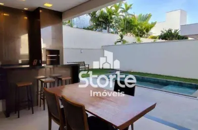 Casa sobrado com 4 suítes  à venda, 271m² por r$ 2.950.000 - condomínio jardim versailles - uberlândia/mg