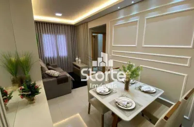 Apartamentos com 2/4 à venda, 55,79m² à 57,49m² a partir de r$ 269.000 - jardim holanda - uberlândia/mg