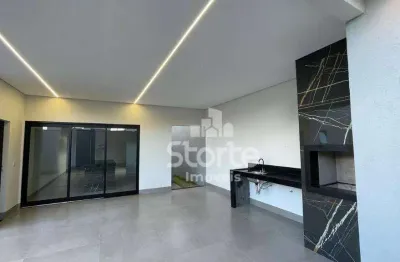 Casa alto padrão com 3 dormitórios à venda, 170m² por r$ 890.000 - praça alto umuarama - uberlândia/mg