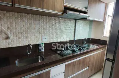 Apartamento com planejados, móveis e eletros sendo 2/4 à venda com 44m² por r$ 220.000 - jardim europa - uberlândia/mg