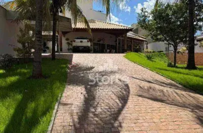 Casa térrea alto padrão com 5 suítes à venda, 380m² por r$ 2.400.000 - cidade jardim - uberlândia/mg