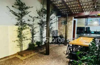 Casa estilo sobrado em condomínio fechado com 2 dormitórios à venda, 70m² por r$ 380.000 - jardim holanda - uberlândia/mg