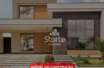 Casa com 3 suítes em construção à venda por r$ 2.500.000 - condomínio splêndido - uberlândia/mg