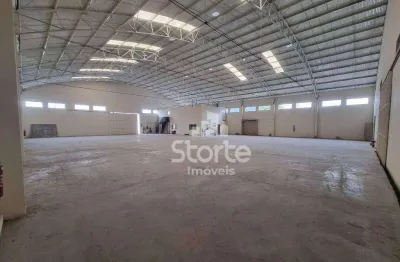 Galpão para alugar, 1843 m² por r$ 50.000,00/mês - custódio pereira - uberlândia/mg